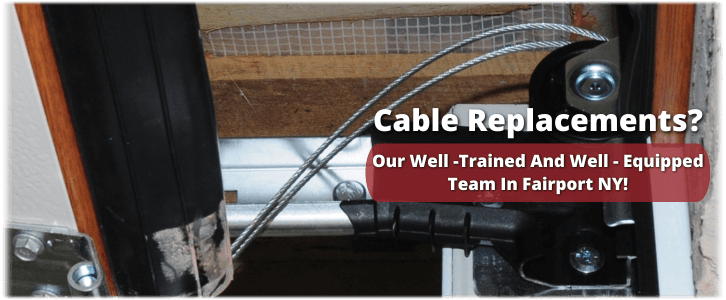 Garage Door Broken Cable Fairport NY